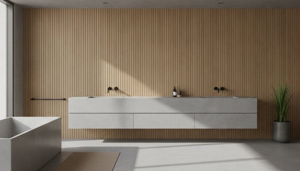 Design betonové koupelny: Kompletní checklist pro minimalistický luxus (2026)