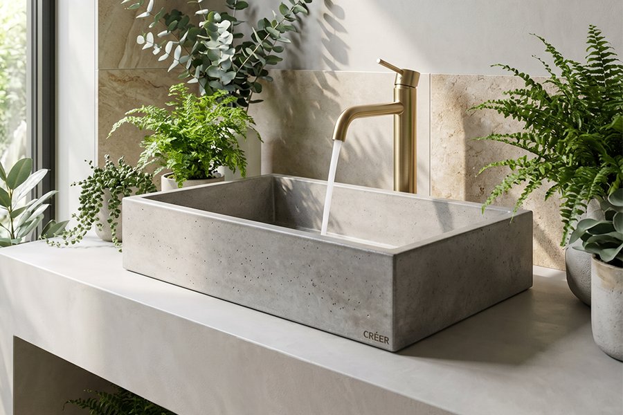 betonove umyvadlo VERVO mini_ concrete sink